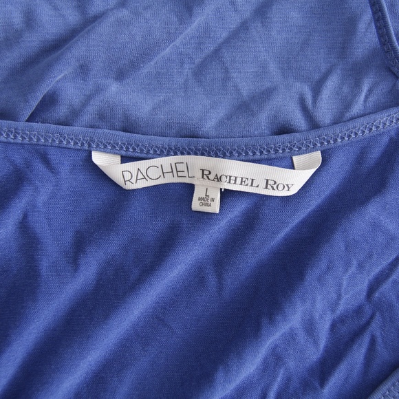 Rachel Roy Draped V-Neck Dress - Picture 7 of 8